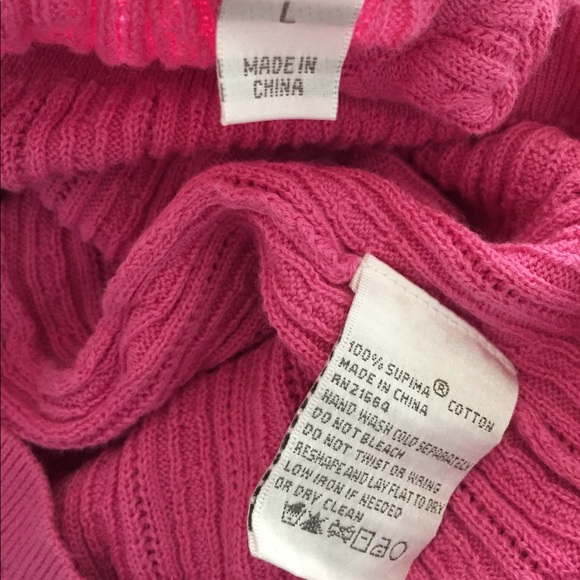 FOXCROFT Pink Button Down Supima Cardigan Sweater - Picture 4 of 16